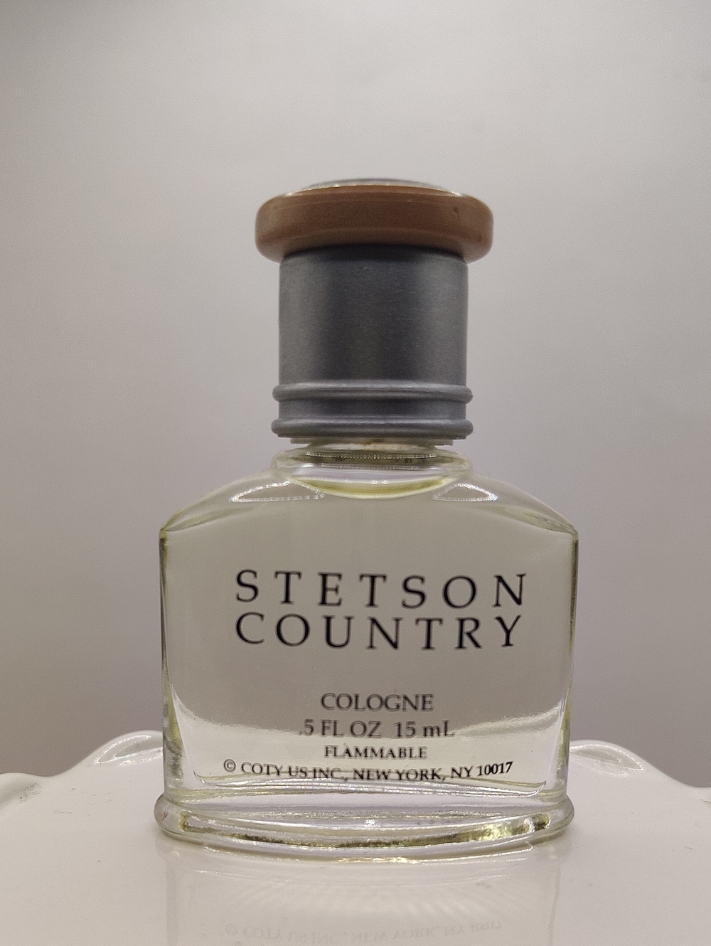 NEW MEN'S STETSON COUNTRY COLOGNE SPLASH .5 OZ TRAVEL SIZE VINTAGE